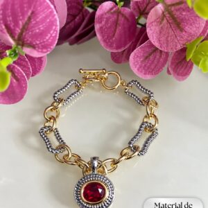 Pulseras Dorado y Plateado